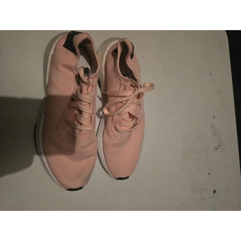Men  Adidas Pink Ultraboost Running Shoes‎